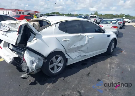 2014 Kia Optima Lx из США, поврежденный, VIN 5XXGM4A72EG273114